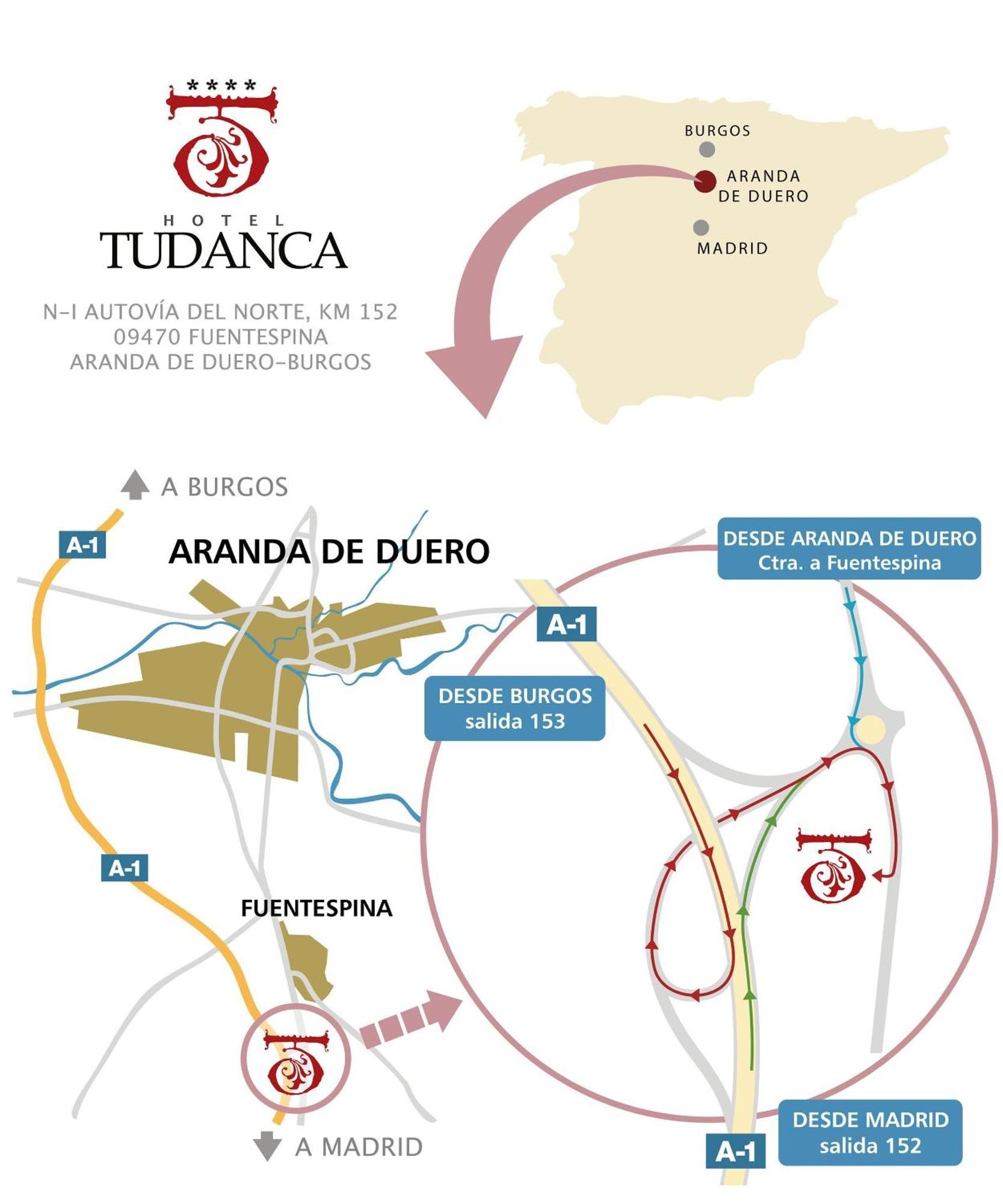 Hotel Tudanca-Aranda II Fuentespina Esterno foto